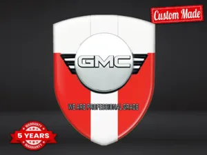 GMC Doming Sticker Hochwertig Pro Anpassbar